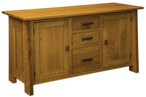 Freemont Mission Hardwood Credenza