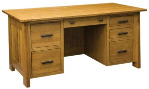 Freemont Mission Hardwood Lower Pedestal File Desk