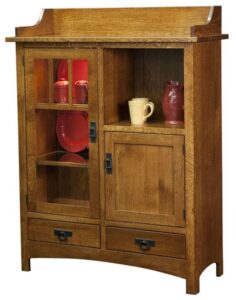 Solid Wood Pottery Cabinet