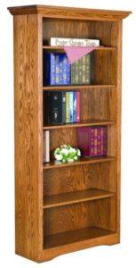 Solid Side Style Bookcase