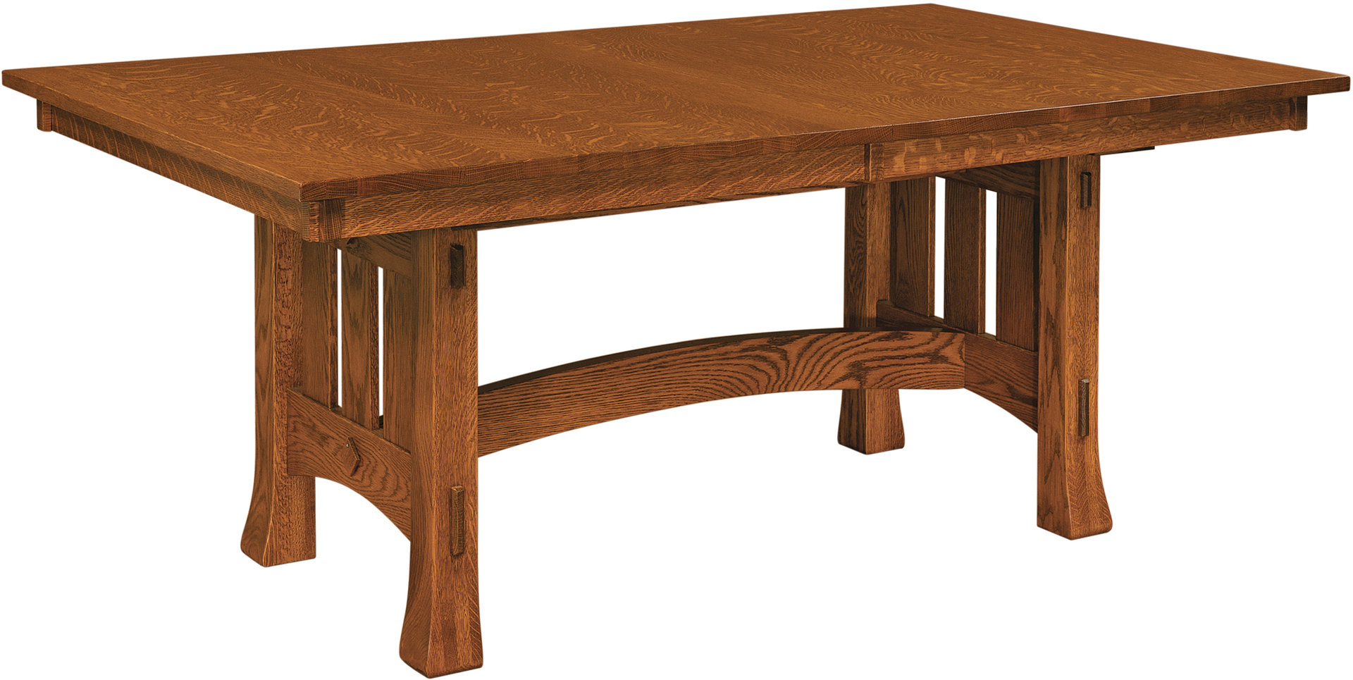 antique mission dining room table