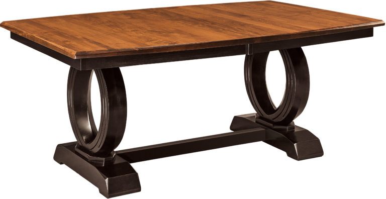 Amish Saratoga Trestle Dining Table