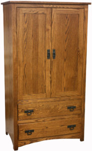 Shaker Two Door Armoire