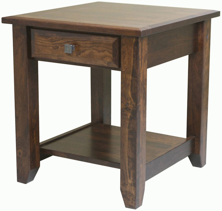 Amish Ashton Large Open End Table