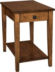 Carriage Open End Table