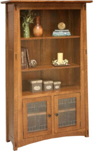 McCoy Two-Door Bookcase